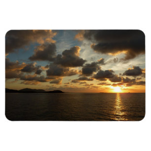 Sunrise op de Amerikaanse Maagdeneilanden in St. T Magneet