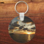 Sunrise op de Amerikaanse Maagdeneilanden in St. T Sleutelhanger (Voorkant)