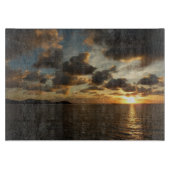 Sunrise op de Amerikaanse Maagdeneilanden in St. T Snijplank (Voorkant)