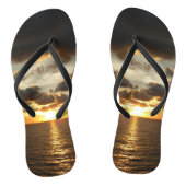 Sunrise op de Amerikaanse Maagdeneilanden in St. T Teenslippers (Voetbed)