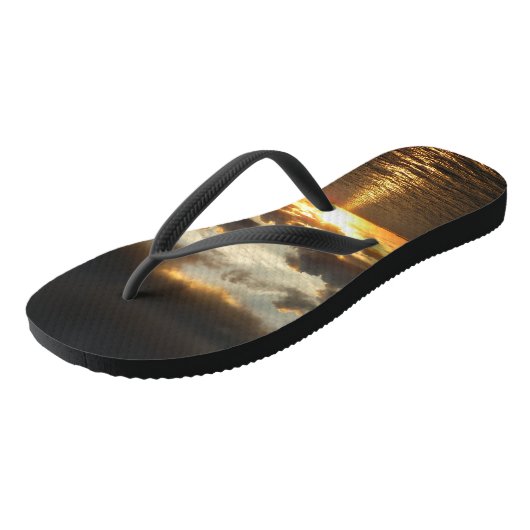 Sunrise op de Amerikaanse Maagdeneilanden in St. T Teenslippers (Schuin)