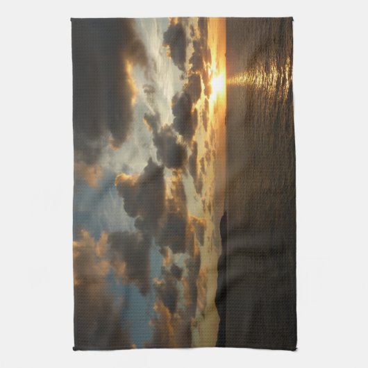 Sunrise op de Amerikaanse Maagdeneilanden in St. T Theedoek (Verticaal)