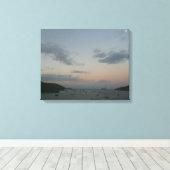 Sunrise op de Amerikaanse Maagdeneilanden St. Thom Canvas Afdruk (Insitu (Houten vloer))