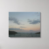 Sunrise op de Amerikaanse Maagdeneilanden St. Thom Canvas Afdruk (Voorkant)
