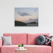 Sunrise op de Amerikaanse Maagdeneilanden St. Thom Canvas Afdruk (Insitu (Woonkamer))