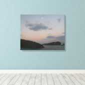 Sunrise op de Amerikaanse Maagdeneilanden St. Thom Canvas Afdruk (Insitu (Houten vloer))