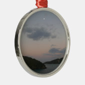 Sunrise op de Amerikaanse Maagdeneilanden St. Thom Metalen Ornament (Rechts)