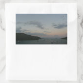 Sunrise op de Amerikaanse Maagdeneilanden St. Thom Rechthoekige Sticker (Tas)