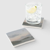 Sunrise op de Amerikaanse Maagdeneilanden St. Thom Stenen Onderzetter (Zijkant)