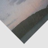 Sunrise op de Amerikaanse Maagdeneilanden St. Thom Tissuepapier (Detail)