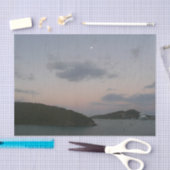 Sunrise op de Amerikaanse Maagdeneilanden St. Thom Tissuepapier (Craft)