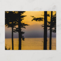 Sunrise op de baai van Gouldsboro, Maine