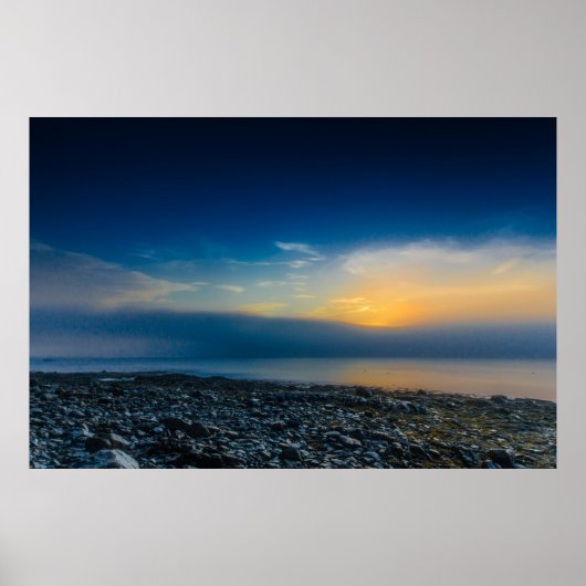 Sunrise op de baai van Gouldsboro, Maine Poster (Voorkant)