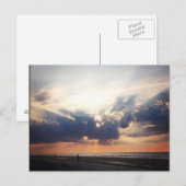 Sunrise op Folly Beach Briefkaart (Voorkant / Achterkant)