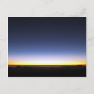 Sunrise op het Briefkaart Mt Sinai