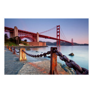 Sunrise op het punt van de Fort Poster