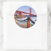 Sunrise op het punt van de Fort Ronde Sticker (Tas)