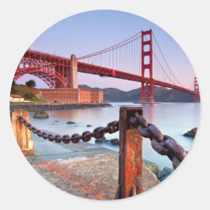 Sunrise op het punt van de Fort Ronde Sticker