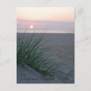 Sunrise op het strand briefkaart