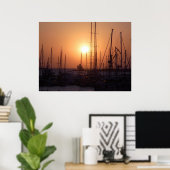 Sunrise op Kreta Poster (Thuiskantoor)