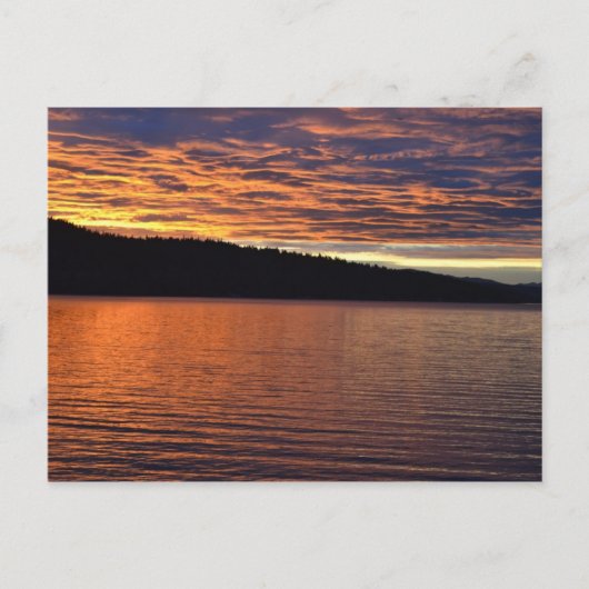 Sunrise op Lake Washington Briefkaart (Voorkant)