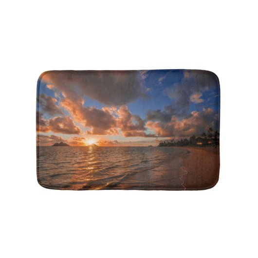 Sunrise op Mokulua Island Badmat (Voorkant)