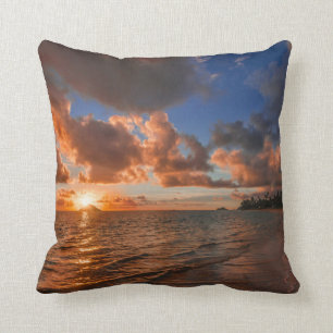 Sunrise op Mokulua Island Kussen
