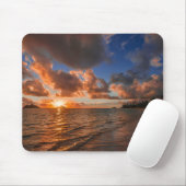 Sunrise op Mokulua Island Muismat (Met muis)