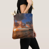 Sunrise op Mokulua Island Tote Bag (Dichtbij)