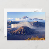 Sunrise op Mount Bromo, Java, Indonesië Briefkaart (Voorkant / Achterkant)