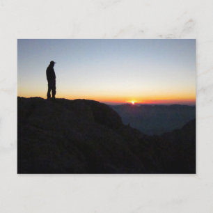 Sunrise op Mt Whitney 2 - John Muir Trail Briefkaart