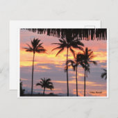 Sunrise op O'ahu Island, HI Briefkaart (Voorkant / Achterkant)