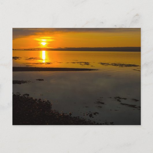 Sunrise op Penobscot Bay, Maine Briefkaart (Voorkant)