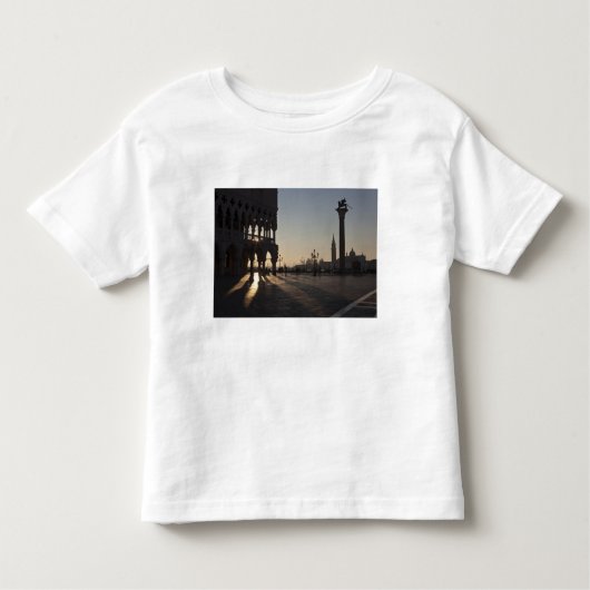 Sunrise op Plaza San Marco Kinder Shirts (Voorkant)