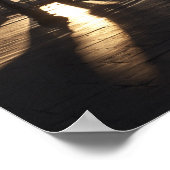 Sunrise op Plaza San Marco Poster (Hoek)