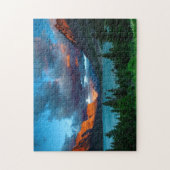SunRise op St. Mary Lake Legpuzzel (Verticaal)