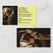 SUNRISE OP WESTERN VISITEKAARTJES COWBOY PET (Voorkant / Achterkant)