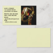 SUNRISE OP WESTERN VISITEKAARTJES COWBOY PET (Voorkant / Achterkant)