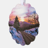 Sunrise Ornament Kaart (Links)