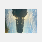 Sunrise Over A Georgia Lake Fleece Deken (Voorkant (Horizontaal))