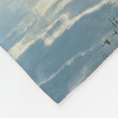 Sunrise Over A Georgia Lake Fleece Deken (Hoek)