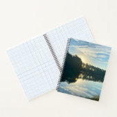 Sunrise Over A Georgia Lake Notitieboek (Binnen)