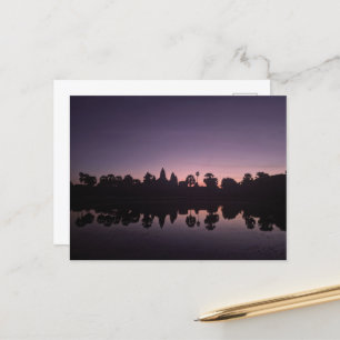 Sunrise over Angkor Wat Cambodia Briefkaart