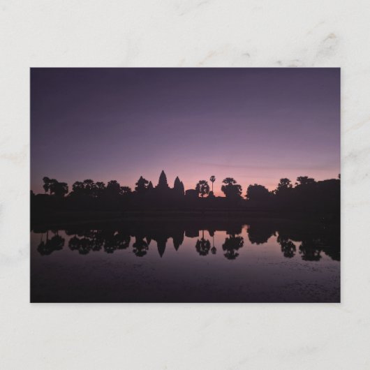 Sunrise over Angkor Wat Cambodia Briefkaart (Voorkant)
