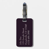 Sunrise over Aruba I Caribbean Seascape Bagagelabel (Achterkant verticaal)