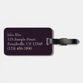 Sunrise over Aruba I Caribbean Seascape Bagagelabel (Achterkant horizontaal)