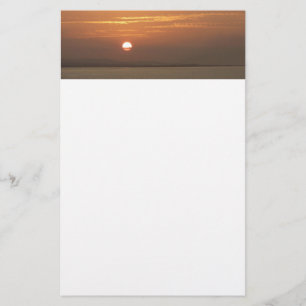 Sunrise over Aruba I Caribbean Seascape Briefpapier