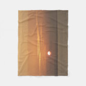 Sunrise over Aruba I Caribbean Seascape Fleece Deken (Voorkant)