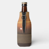 Sunrise over Aruba I Caribbean Seascape Flesjeskoeler (Fles Achterkant)