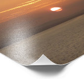 Sunrise over Aruba I Caribbean Seascape Foto Afdruk (Hoek)